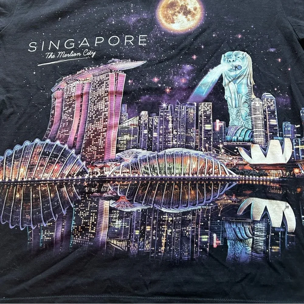 Y2K Singapore The Merlion City AOP T-shirt